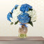 ANKARA- Blue and White Hydrangea Arrangement