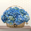 Amber - Elegant Blue Hydrangea Basket