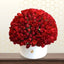 Dear Red Roses - Red Roses in White Box