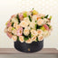 Peach mix flowers in box