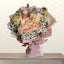 Pink and Peach Mixed Flowers Bouquet