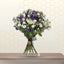 White and purple spray roses bunch