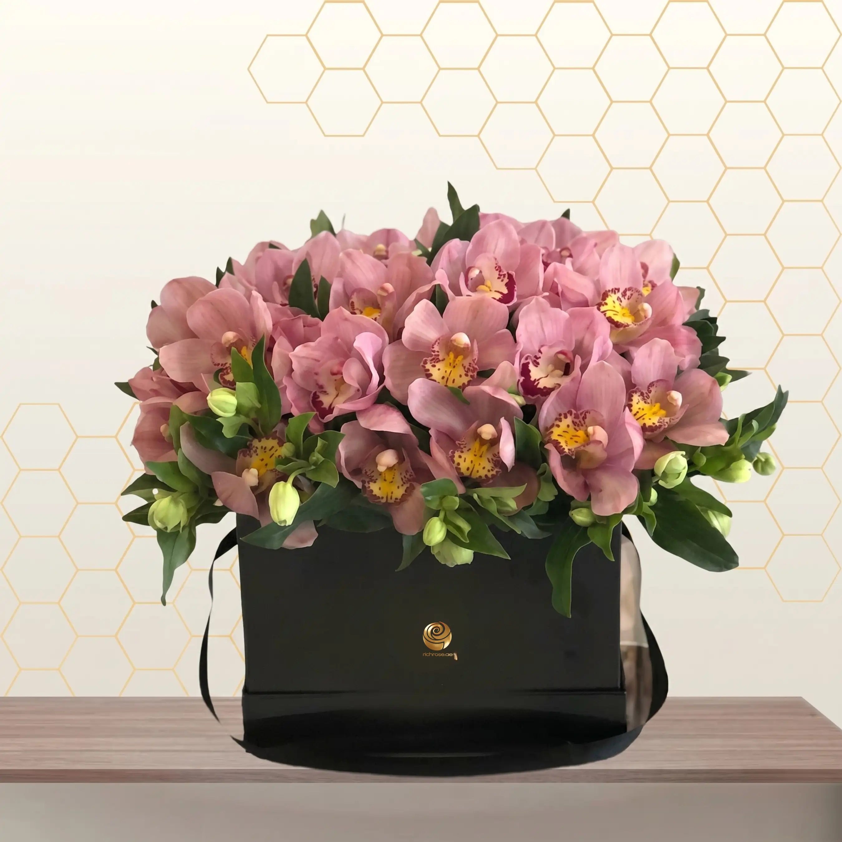 purple cymbidium Main image