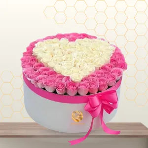 BEATRICE - 100 ROSES HEART SHAPE ARRTS Main image