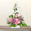 pink and white flowers send flower box