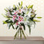 white and pink lily bunch order lily online dubai