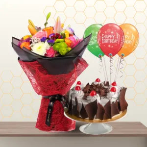 flowers and cakes - birthday cakes and flowers Main image