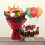 flowers and cakes - birthday cakes and flowers
