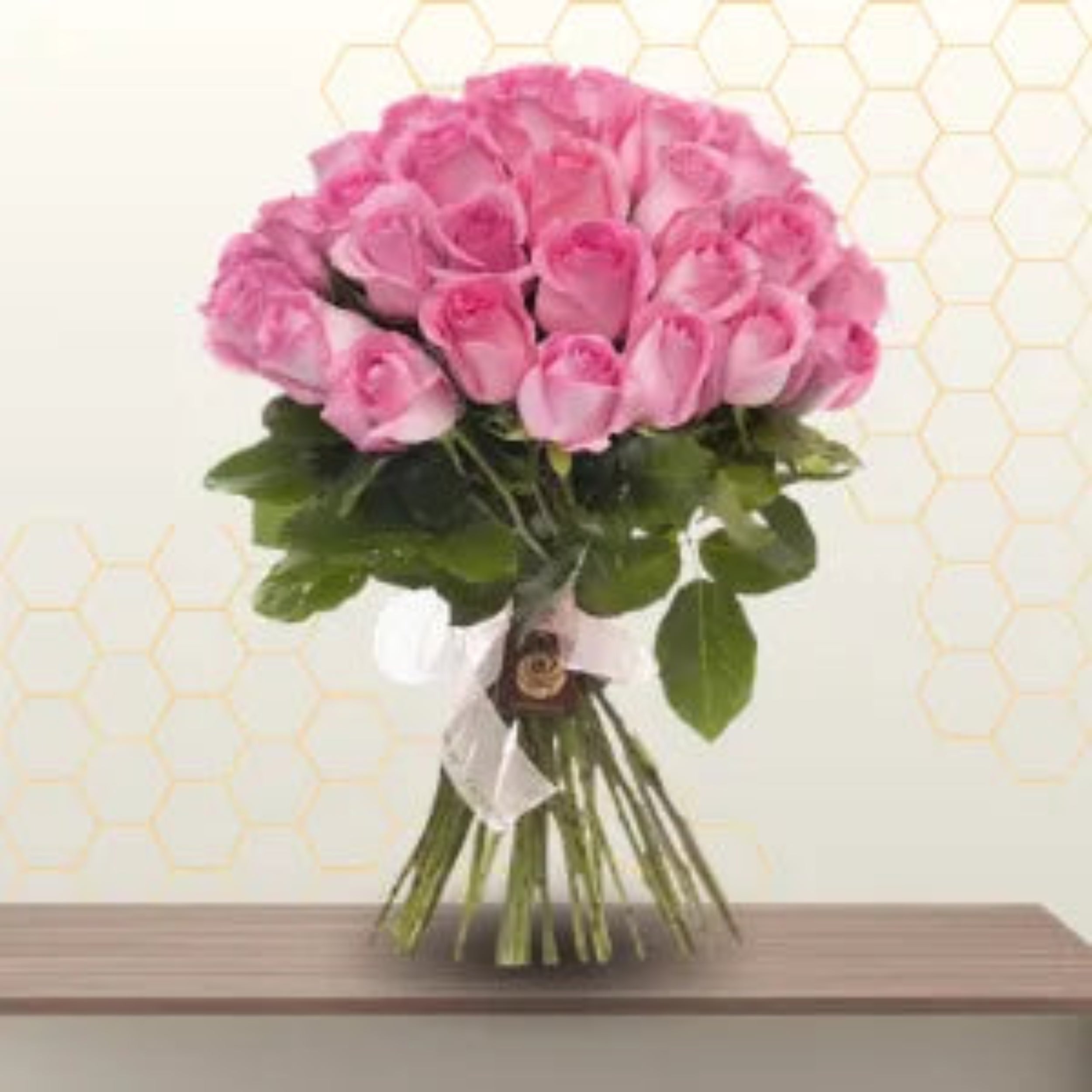 pink rpses bunch -  Romance flowers Main image
