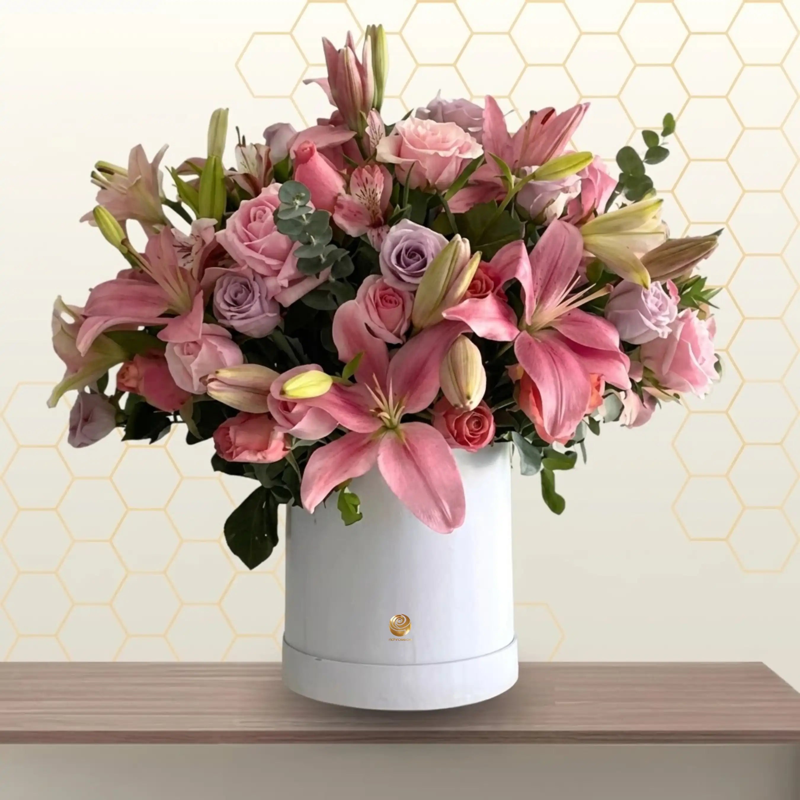Carnival - Blush Harmony Flower Box