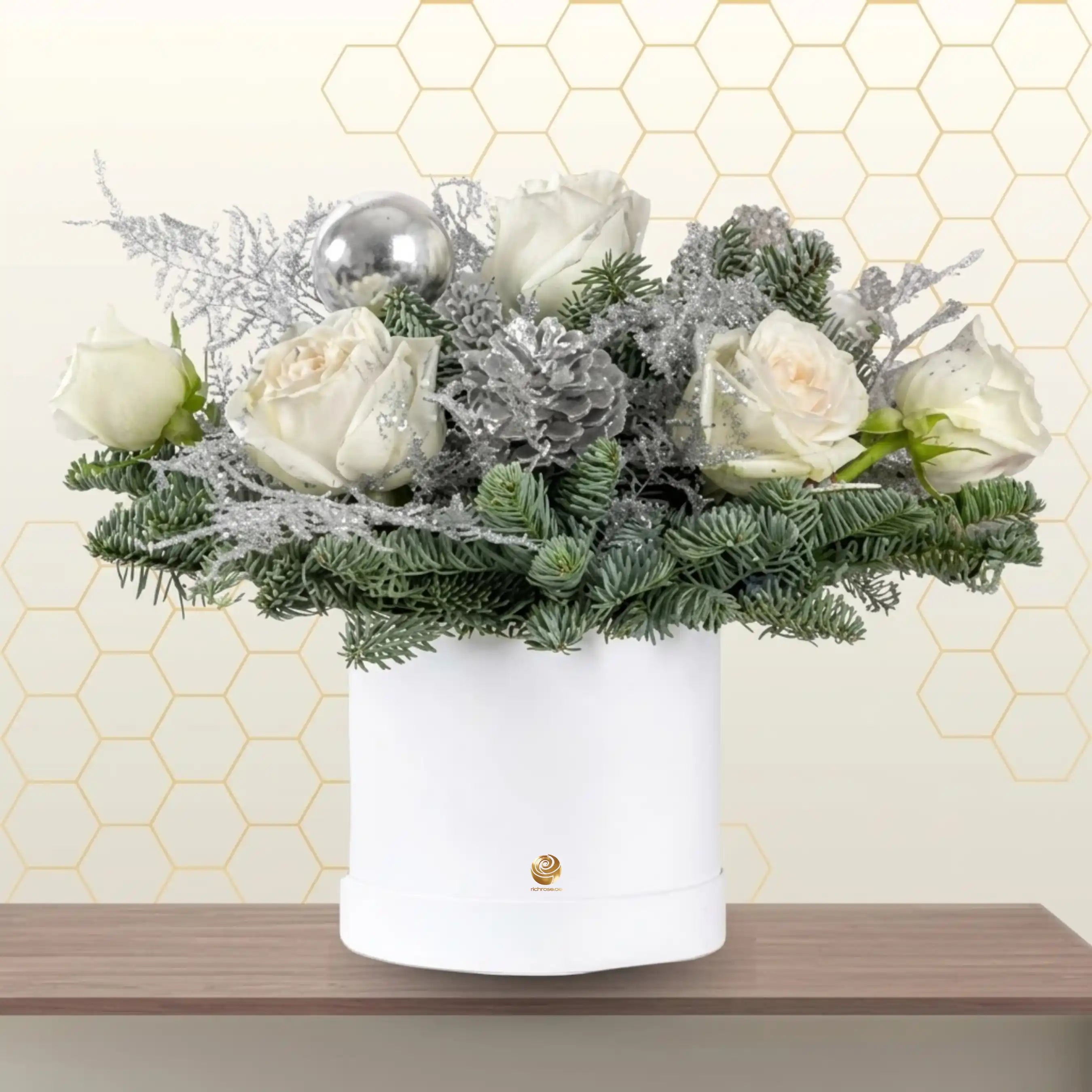 Christmas and New Year Flowers Standard Box