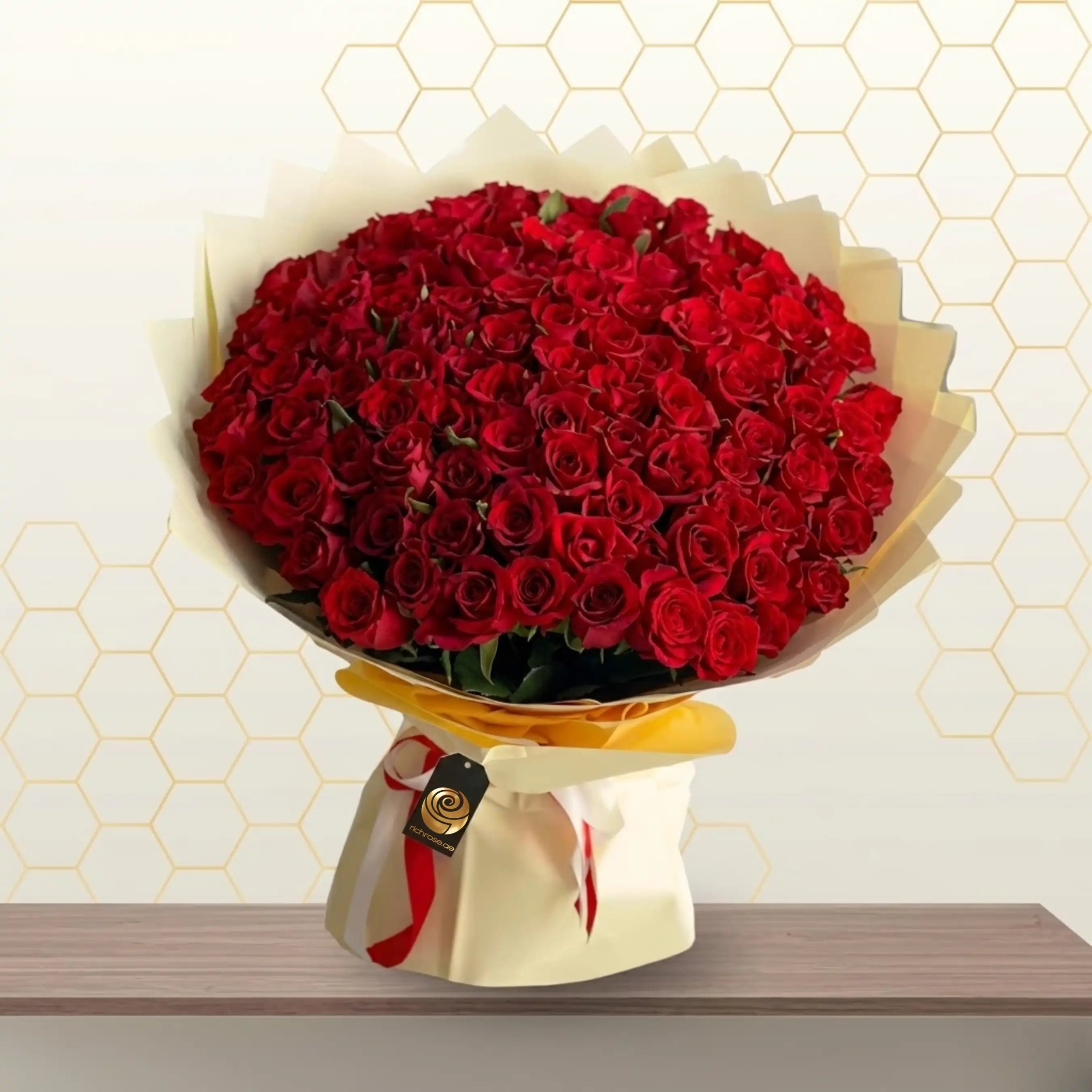 Dax - Luxurious  Red Roses Bouquet Main image