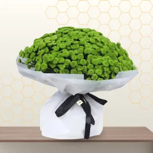 Green Chysanthemums Bouquet Main image