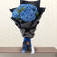 blue hydrangea bouquet - send flower bouquet