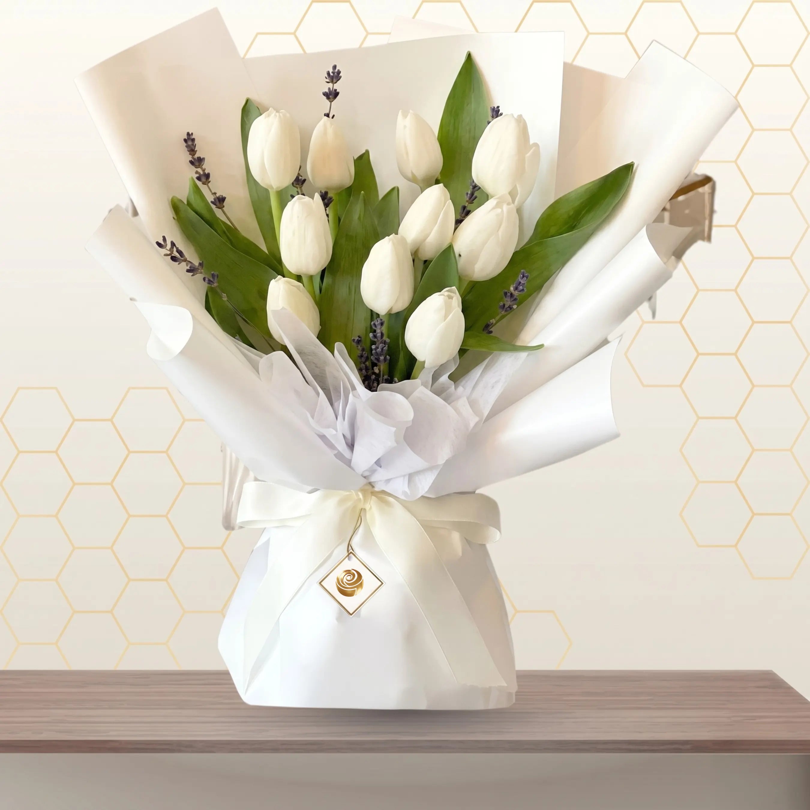 white tulips Main image