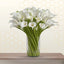 cala lily in vase - reception flowers