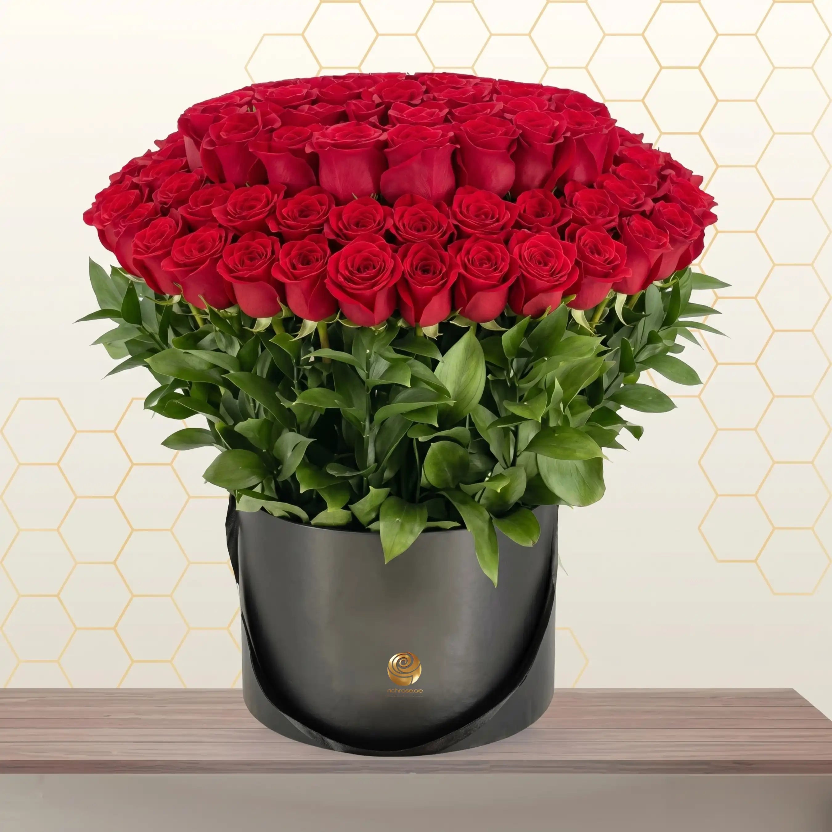 Red Rose rose black box