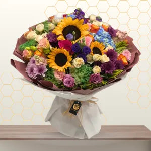 Mississippi - Vibrant Sunflower & Mixed Blooms Bouquet Main image