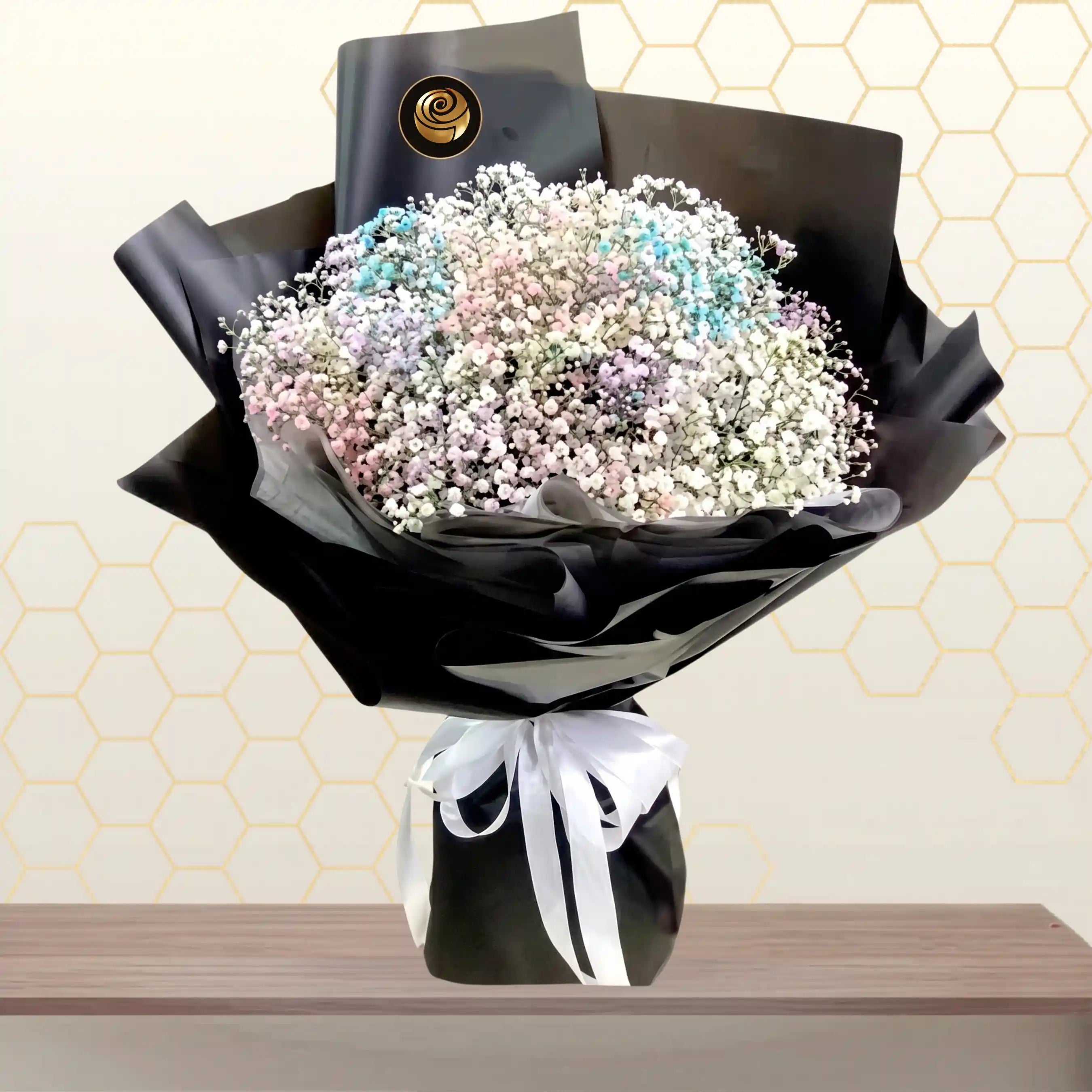 Mixed Gypsophilia Bouquet Main image