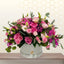 Mixed Pink Flowers in Round Box