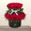 My Roses -  Valentine Red Roses Step Arrangment Box