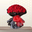 50 red roses bouquet - valentine same day flower delivery