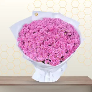 Pink Chrysanthemum Bouquet Main image