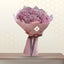 Pink gypsophilia bouquet