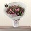 Pink Purple Tulips Bouquet