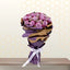 purple roses bouquet