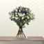 White and purple spray roses bunch