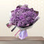 Purple Gypsophilia Bouquet
