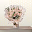 SELENA - Blushing Pink Rose Bouquet with Baby’s Breath