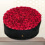 Valentines Premium Red Roses Black Box