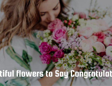 Beautiful flowers to Say Congratulations.