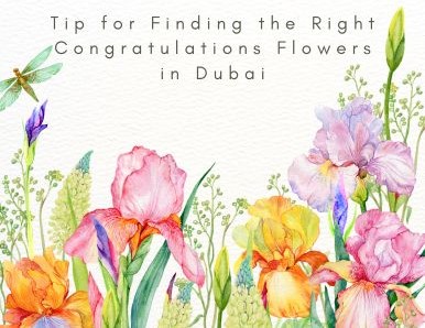 Tip for Finding the Right Congratulations Flowers in Dubai