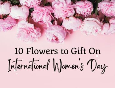 10 Flowers to Gift on International Women's Day