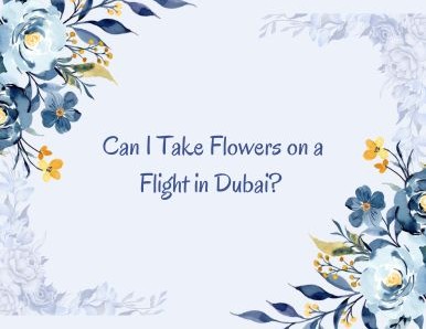 Can I Take Flowers on a Flight in Dubai? 
