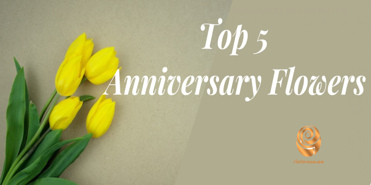 Top 5 Wedding Anniversary Flowers to Celebrate a Decade of Love 