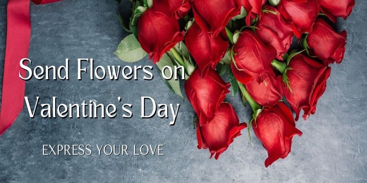 flower bouquets on Valentine’s Day