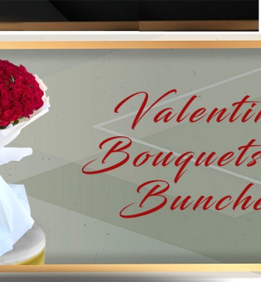 Valentine Flowers Bouquets and Bunches