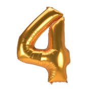 Four - Number Foil Balloon