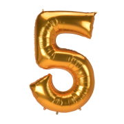 Five - Number Foil Balloon