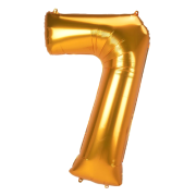 Seven - Number Foil Balloon
