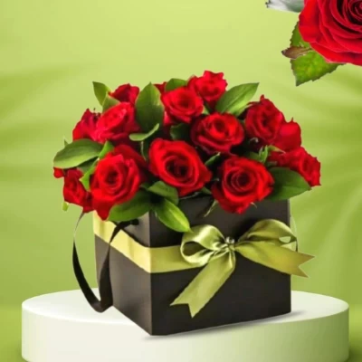 MOSCOW- Valentines Red Roses Box