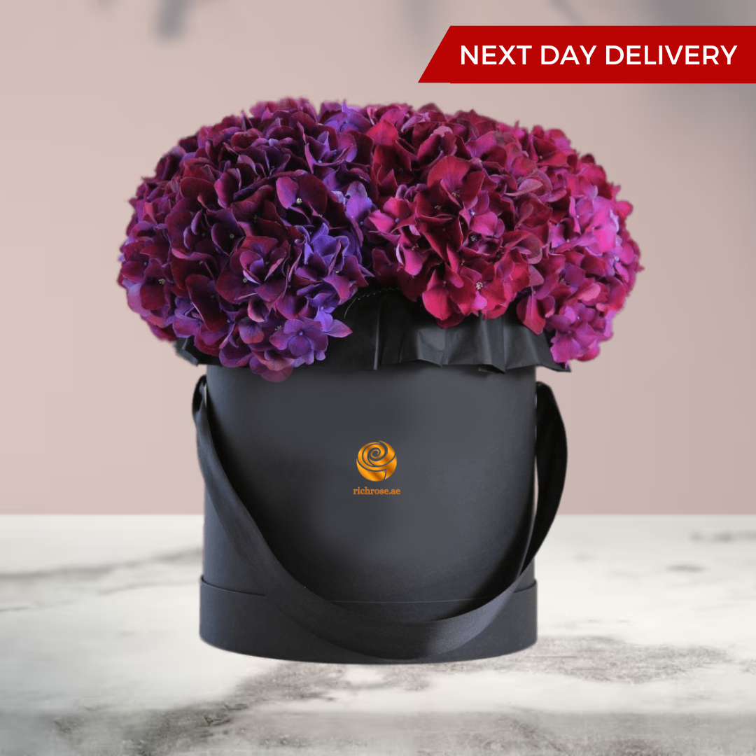 Munich - Luxury Purple Hydrange Box
