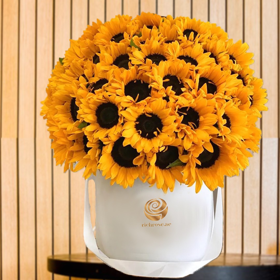 Sunflowers in Box