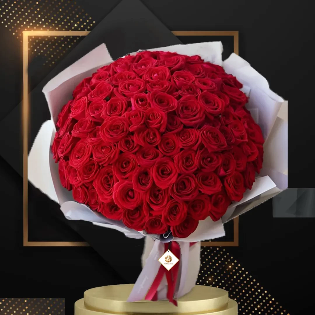 Sunny Roses -  Valentine Red Roses Premium Bouquet