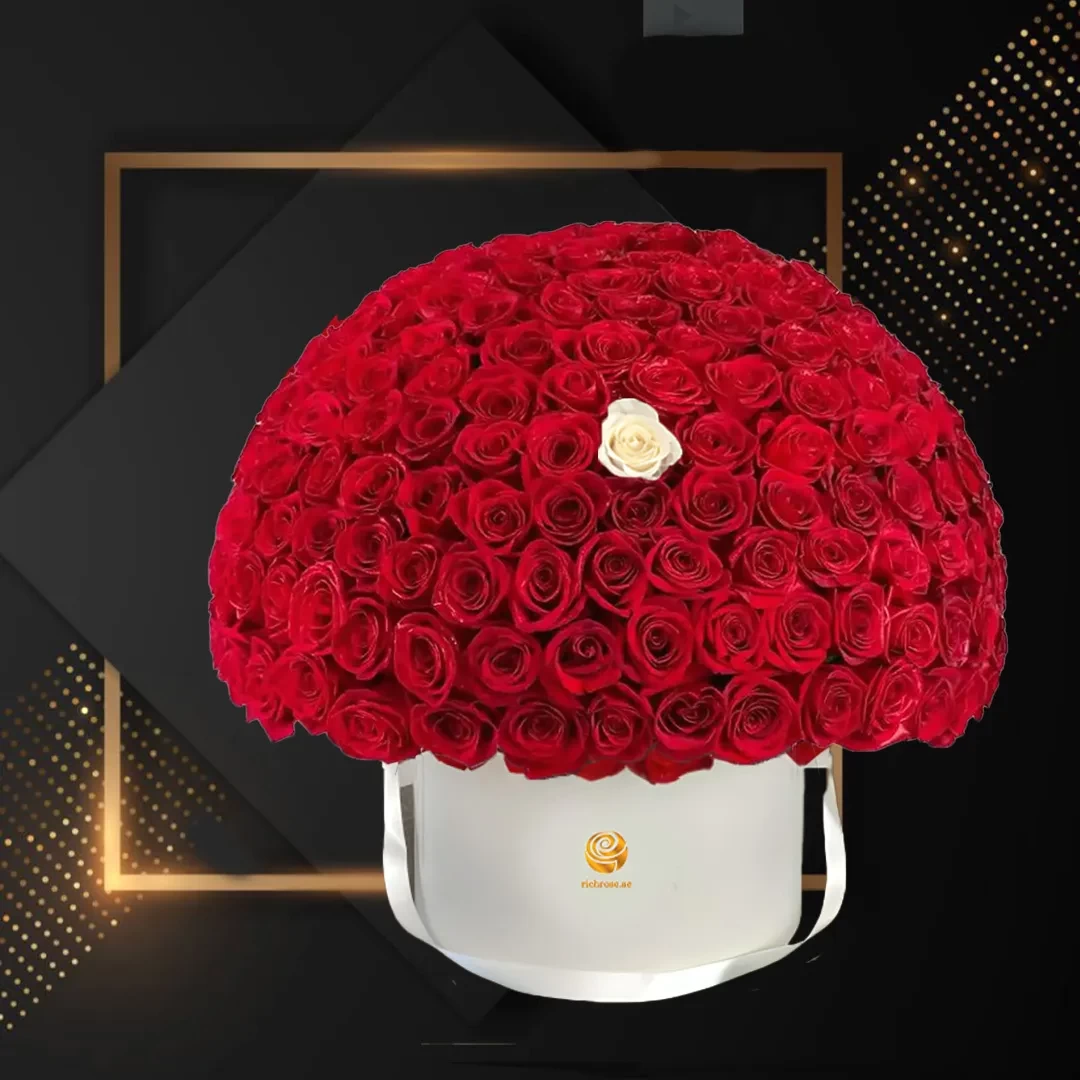 Milan - Luxury Red Roses Box
