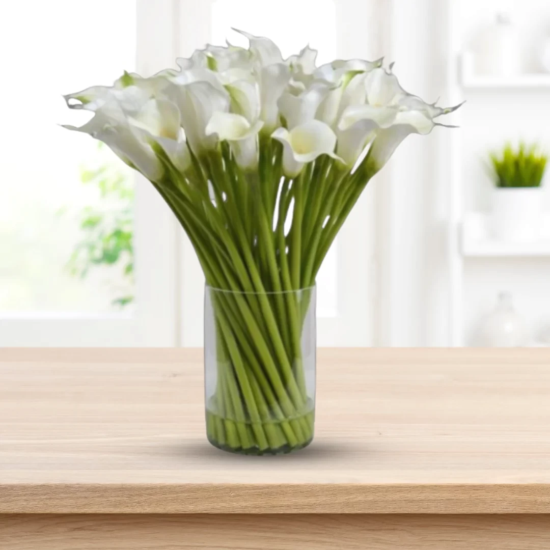 Mbabana - Cala Lilies in Vase